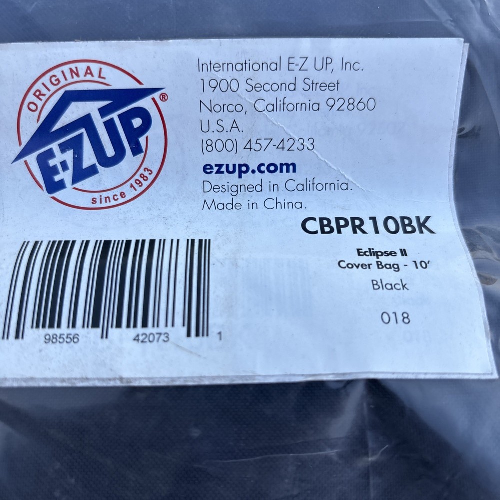 New EZ-Up Eclipse 2 Cover Bag