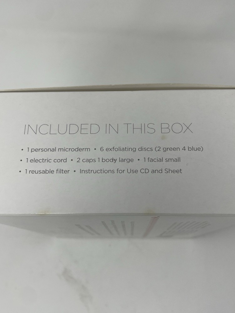PMD Personal Microderm Anti-Aging Complete Kit NIB W/ Replacement Discs