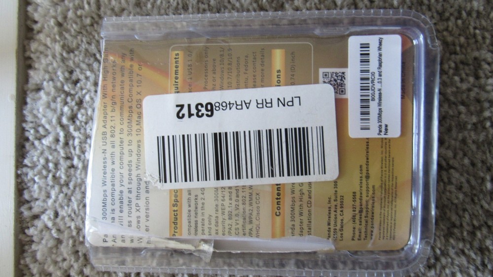 Panda 300 MBPS wireles N-adapter