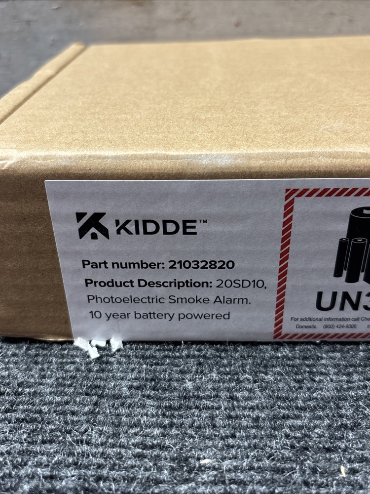 Kidde Detect Smoke Alarm Model 20SD10 - Open Box