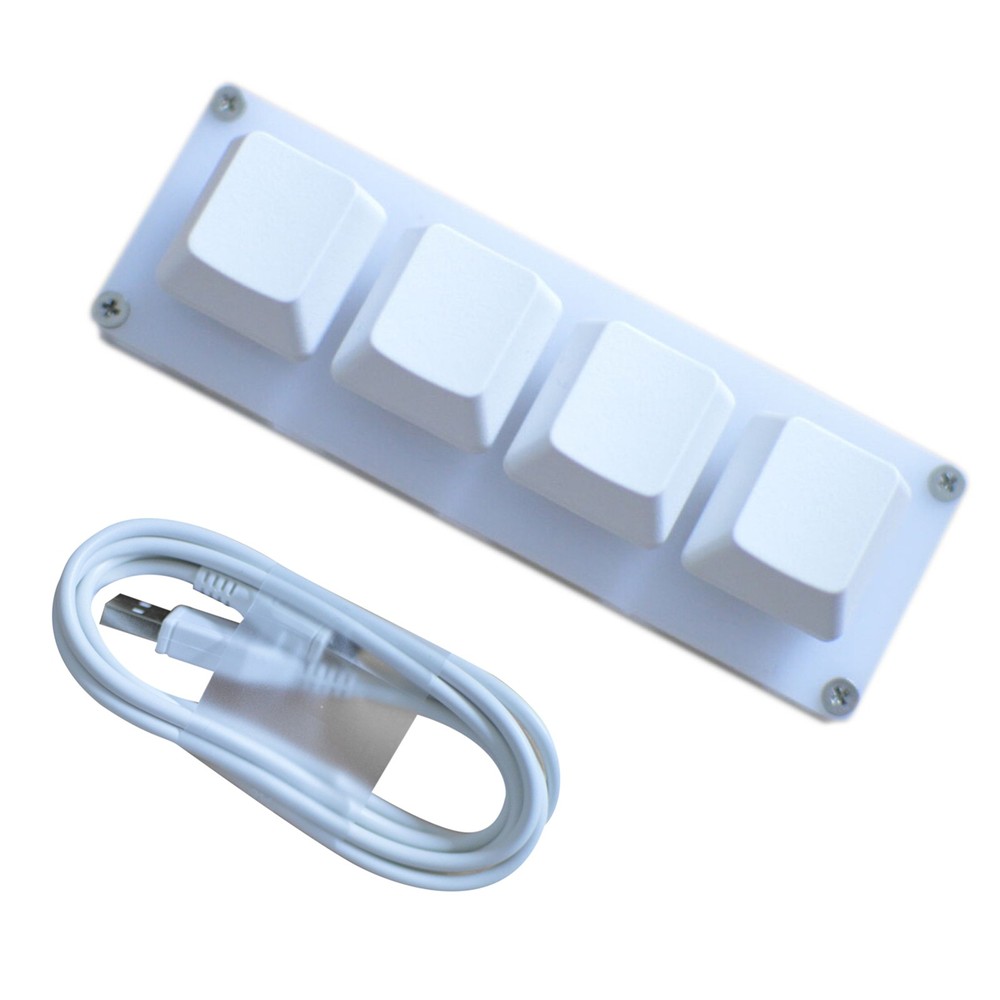4-key Keypad Keyboard USB Mini Mechanical Keyboard DIY Custom Shortcut Macro e