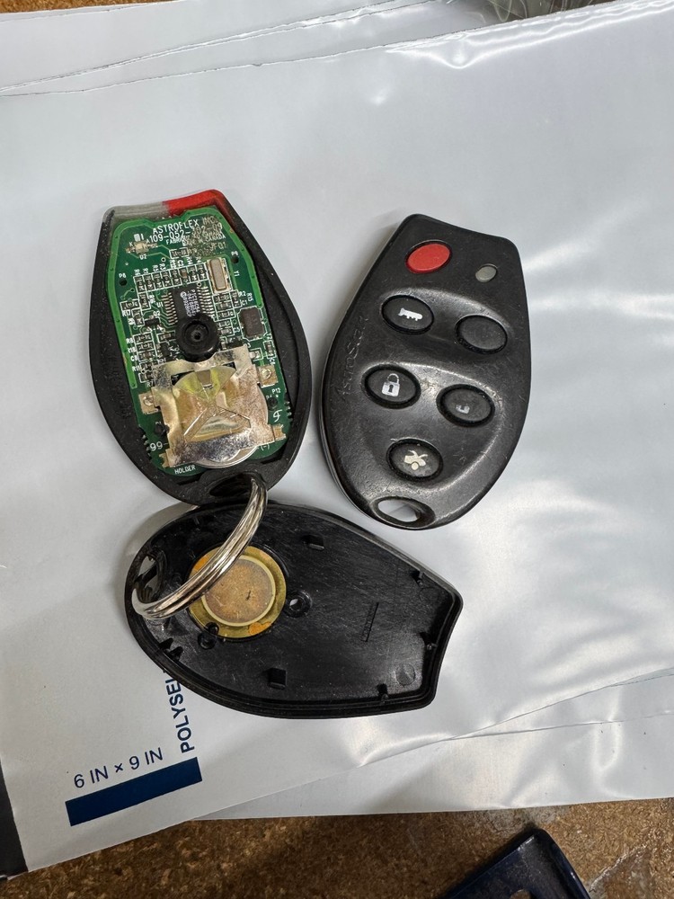 AstroStart Security Car Starter Remote Alarm Keyfob Transmitter 6B J5F-TX2000