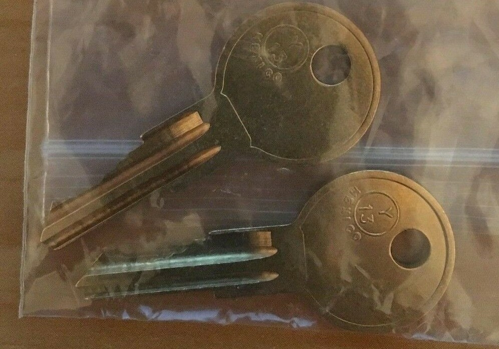 CH751 2 NEW KEYS FOR  TOOL BOX KEY CODE CH751 for all locks with the code CH751