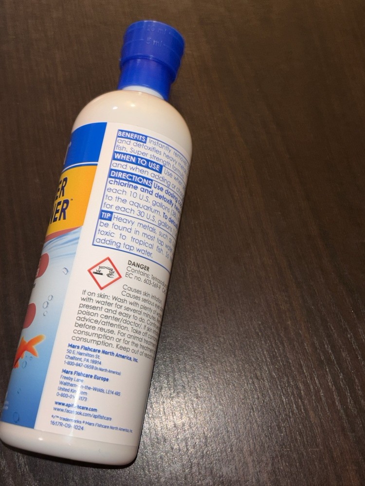 API TAP WATER CONDITIONER SUPER STRENGTH 16 OZ NEW