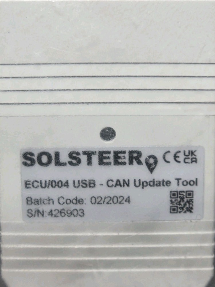 Solsteer ECU/004 Peak System PCAN-USB S/N:426903 Interface USB Adapter