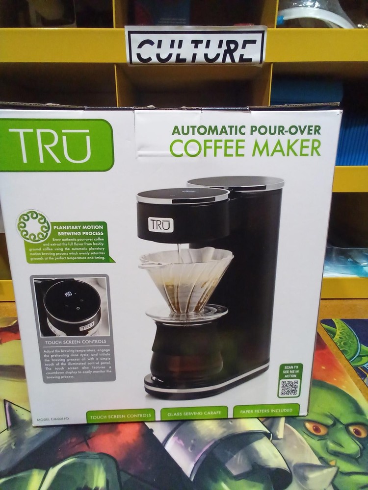 TRU Automatic Pour-Over Coffee Maker NEW