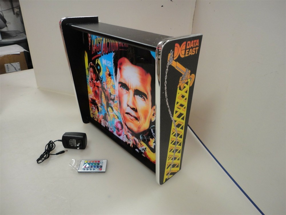 Last Action Hero Pinball Head LED Display light box
