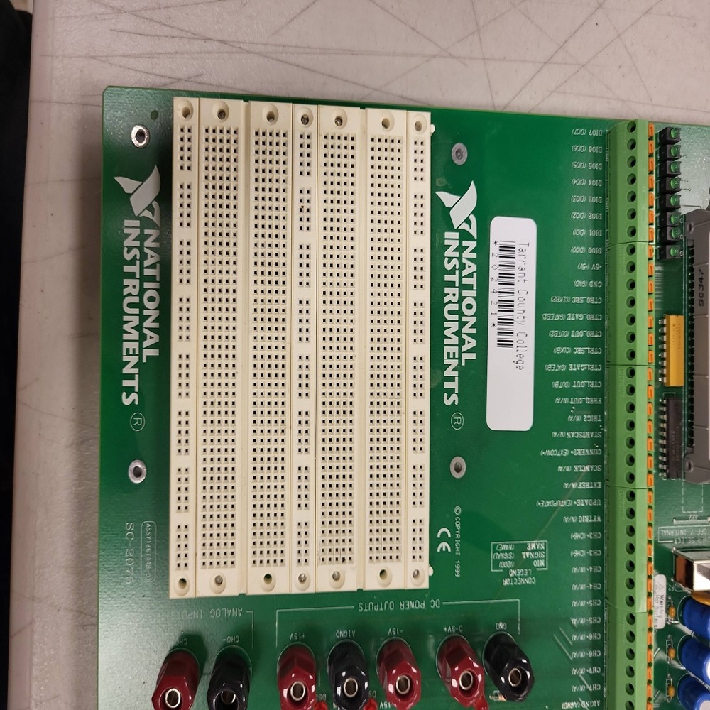 National Instruments SC-2075 DAQ Data Acquisition Board Interface Terminal Block