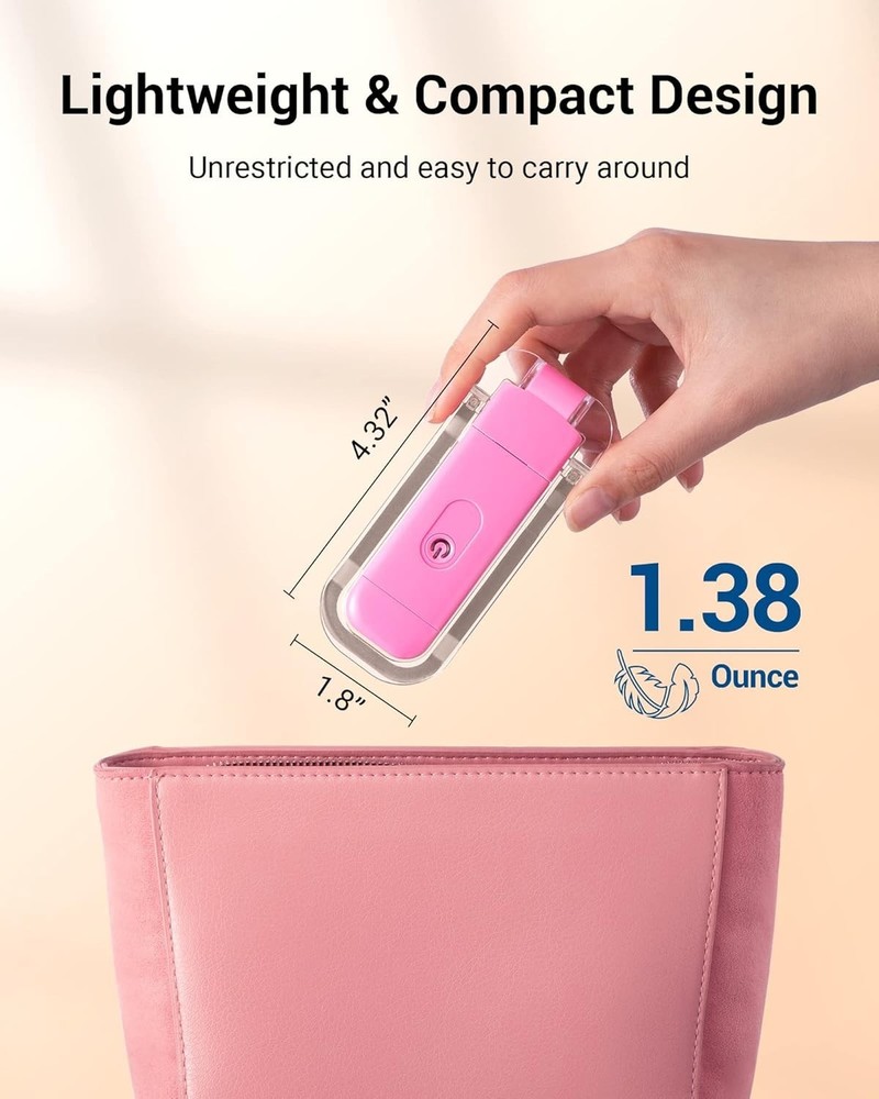 Portable Adjustable Reading Light - USB Rechargeable & Lightweight for Travel