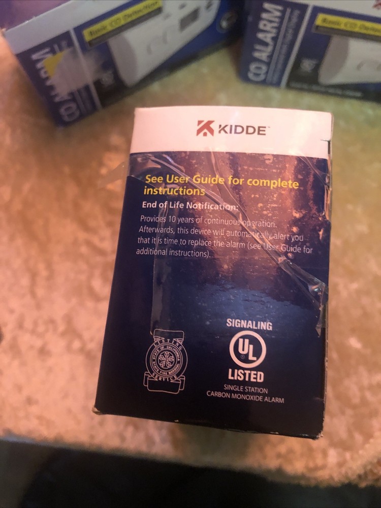 Kidde Co Alarm C 3010d Carbon Monoxide Detector