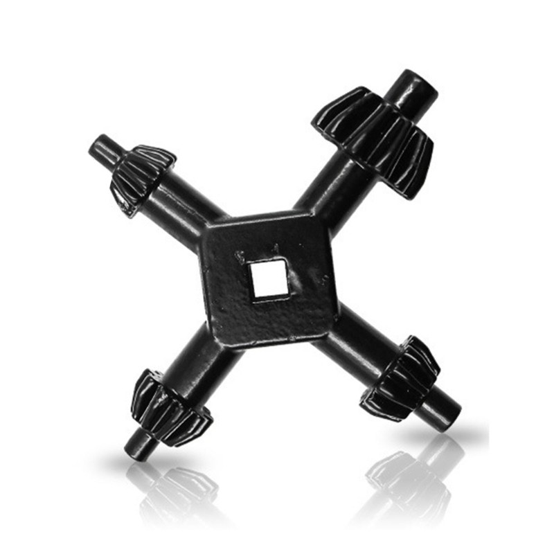 Multi function 4 In 1 Drill Chuck Key Durable and Versatile Tool Fit 4Sizes