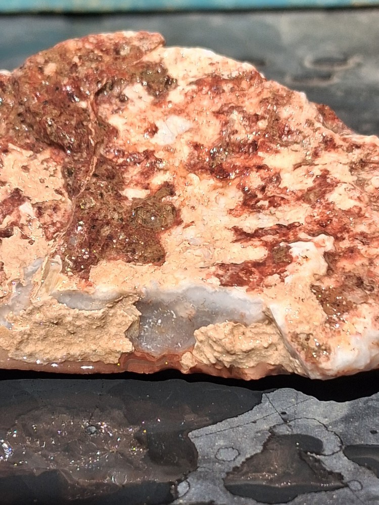 Jasper Red Banded Lapidary Potential
