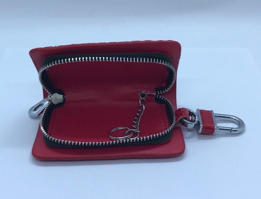 Key Chain Case Red For BMW