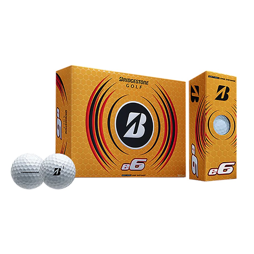 NEW Bridgestone e6 2023 Golf Balls - Choose Color & Quantity!