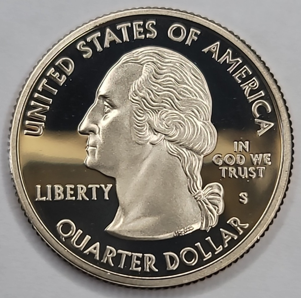 2003 S QUARTER DCAM GEM PROOF MISSOURI STATE - CN-CLAD