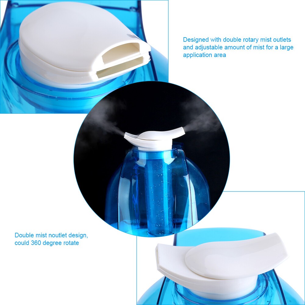 4L Ultrasonic Humidifier Diffuser LED Light Home Mist Maker Air Purifier KRI