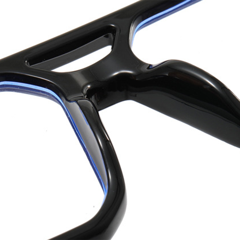 Men Women Square Blue Light Blocking Eyeglasses Full Frames Glasses Frames New