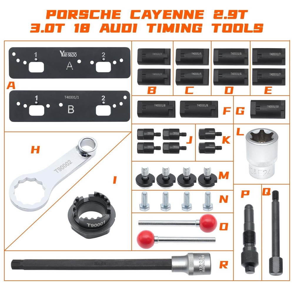 Yuesstloo EA839 Engine Camshaft Locking Timing Tool Kit Compatible with VW...