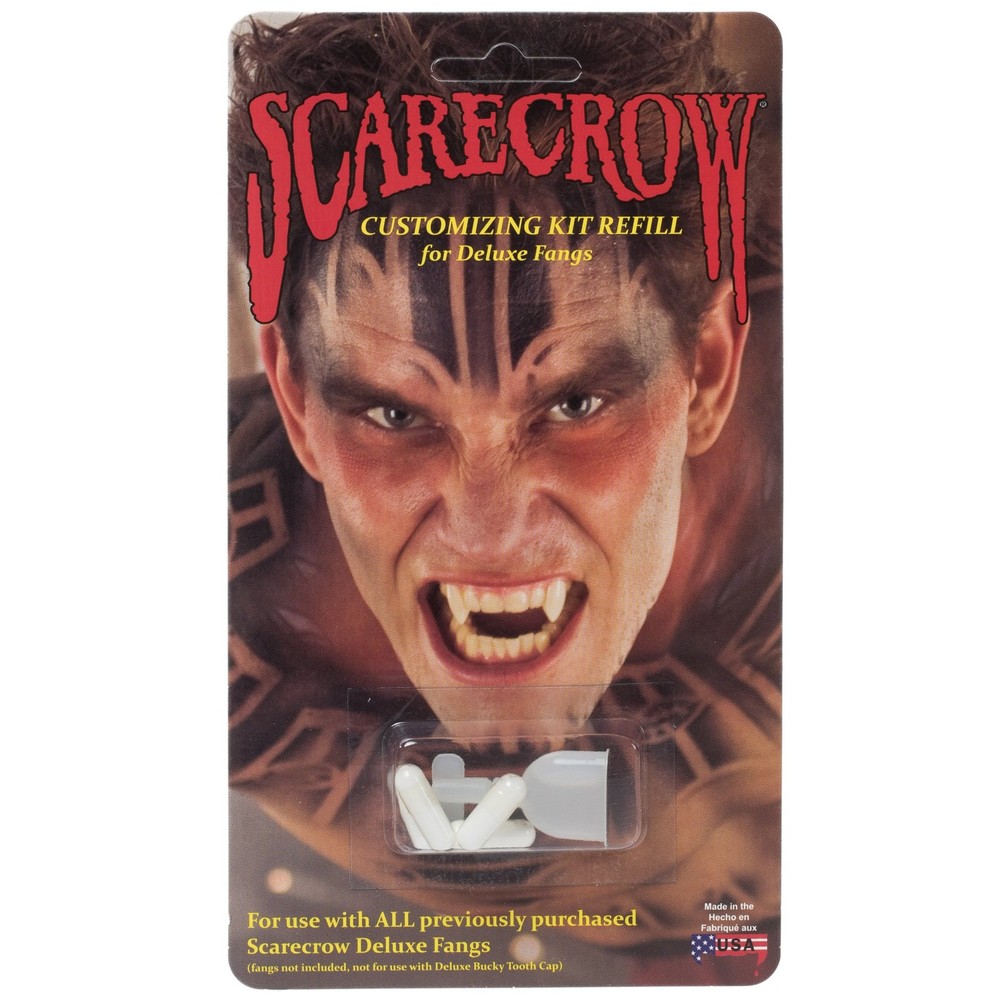 Vampire Fangs Refill Kit, Customizing, Realistic Teeth, Halloween Costume, FX