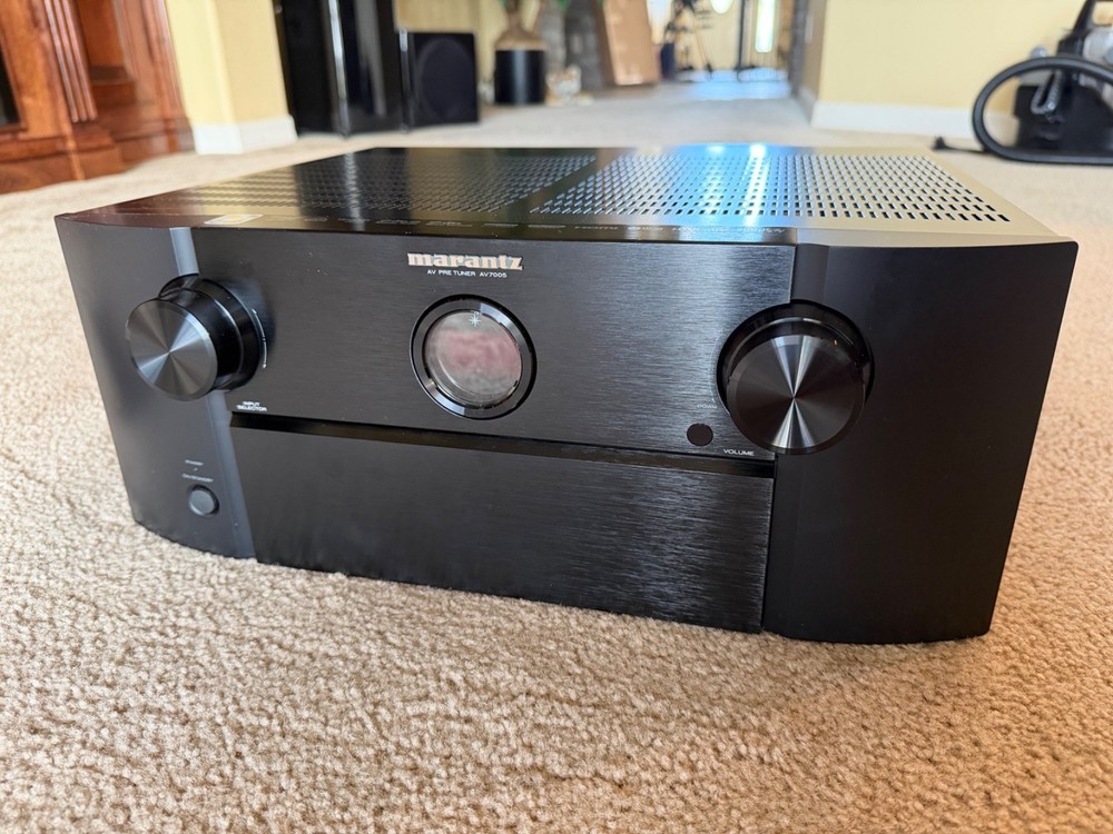 marantz AV7005 AV Processor with rack mount kit.