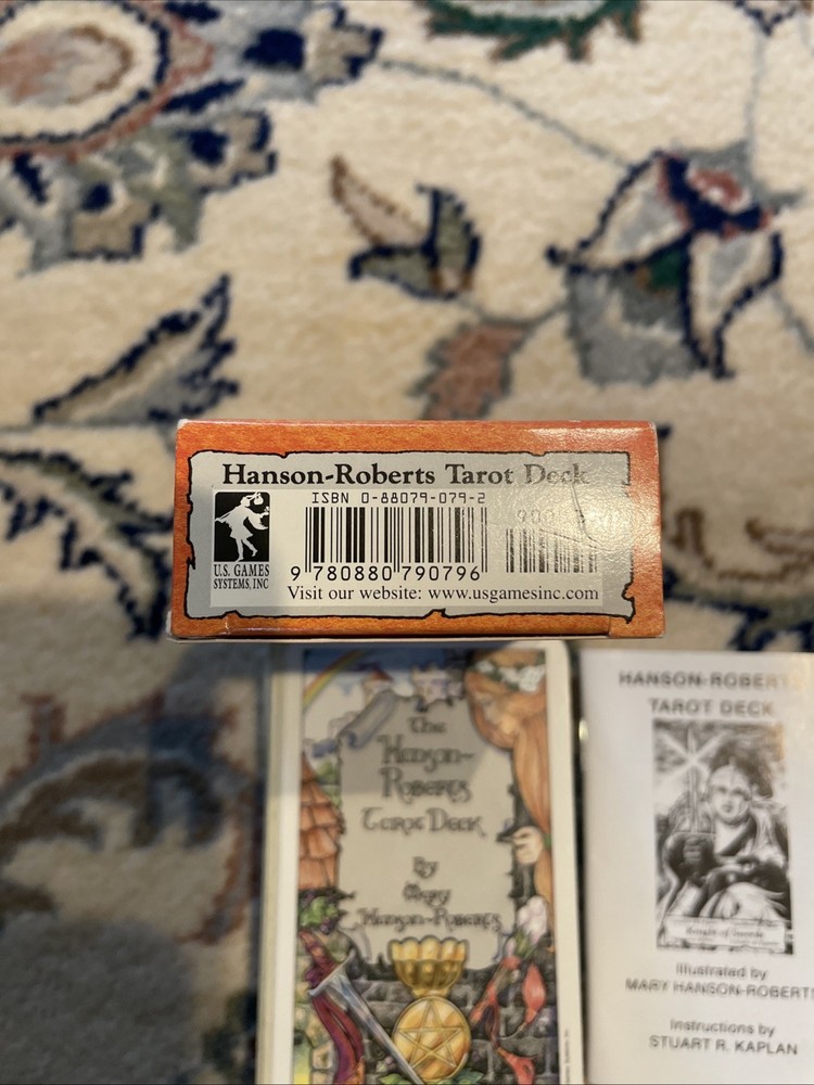 HANSON - ROBERTS Tarot Deck 78 Cards 1985