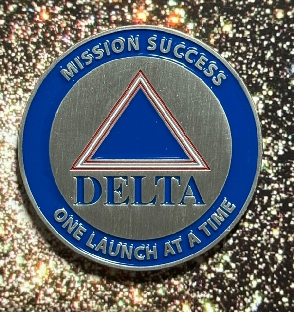 WGS-9 DELTA IV ULA CHALLENGE COIN