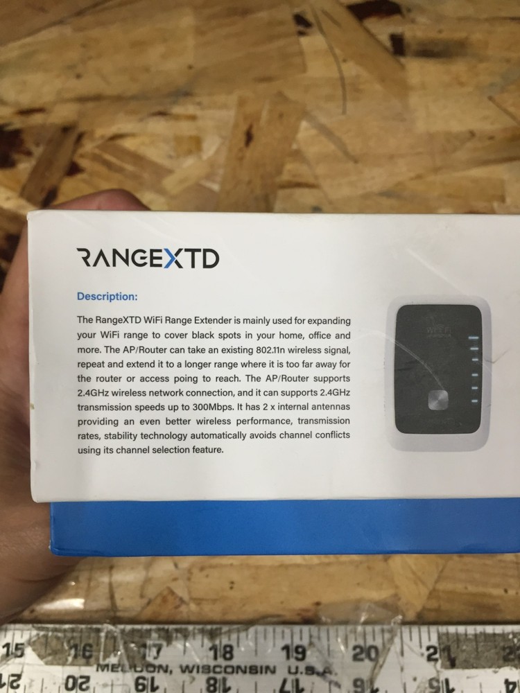 NEW OPEN BOX Range XTD WIFI Range Extender