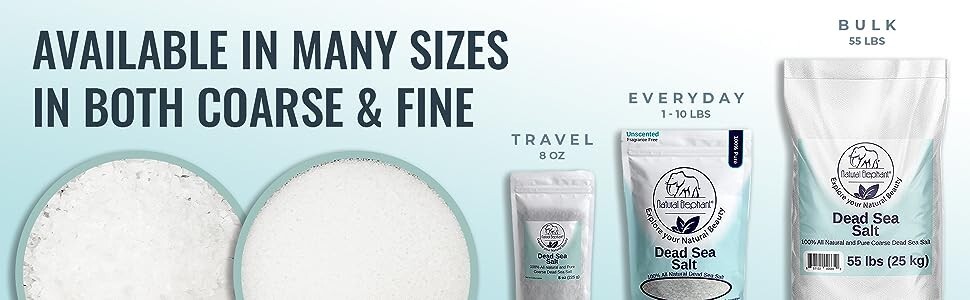 Dead Sea Salt Fine Grain Bath Salt 19lbs
