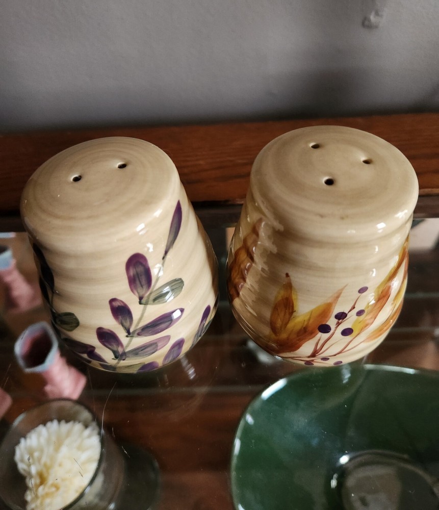 Shadow Wood Salt & Pepper Shaker Set by Home Trends