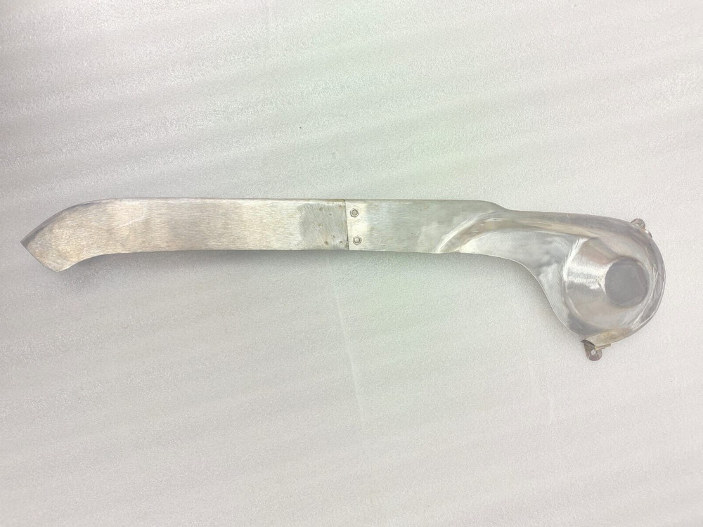 Indian 741 Chain Guard Cover Raw Steel