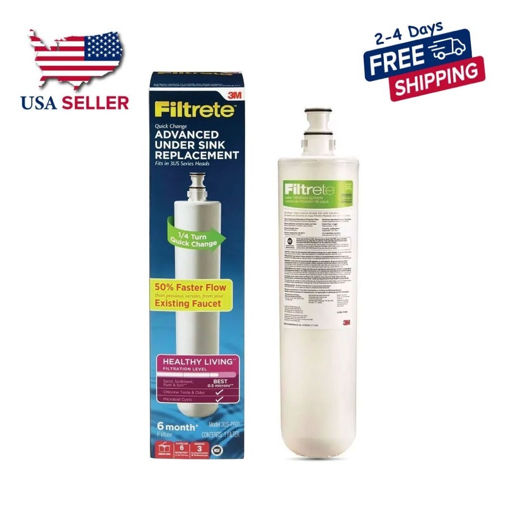 3M Filtrete Quick Change Advanced Under Sink Replacement Model 3US-PF01