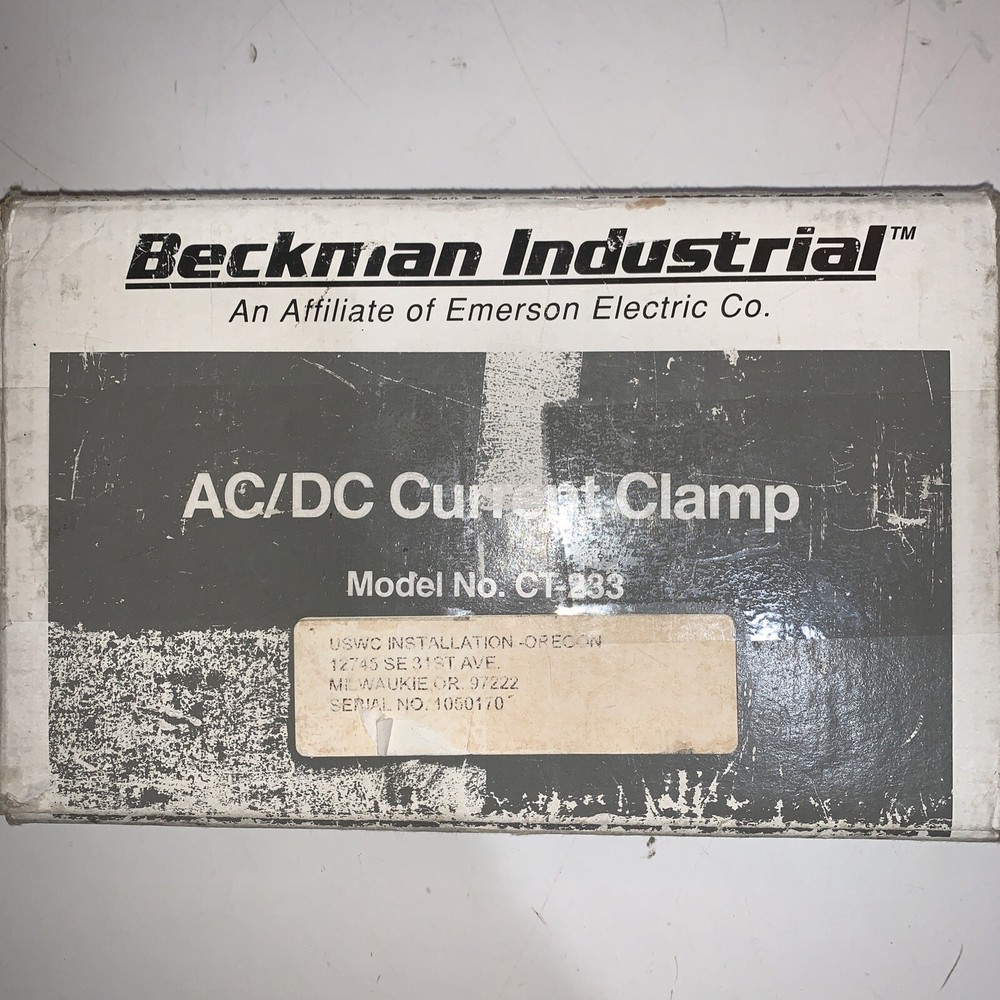 Wavetek CT233 AC/DC Current Clamp