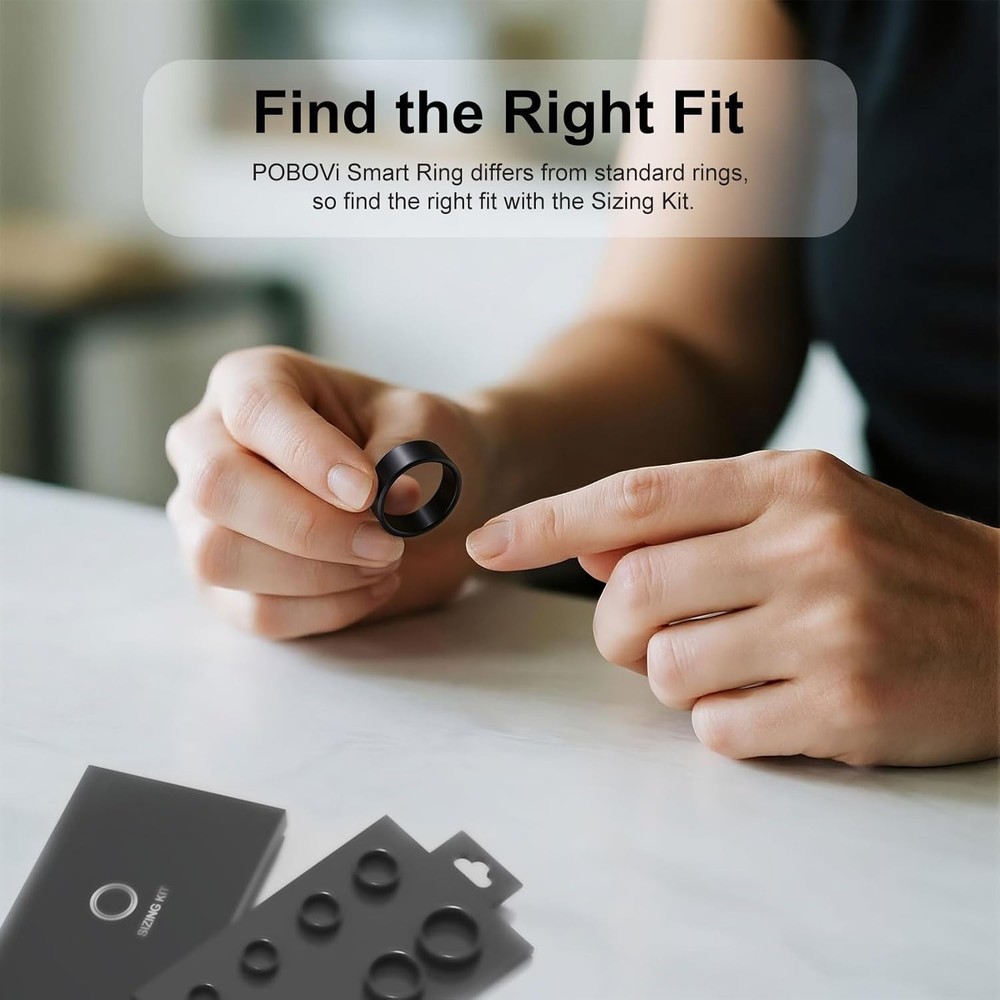 Ultimate Ring Sizing Kit - Custom Measurement Tool for Smart Rings 6-13