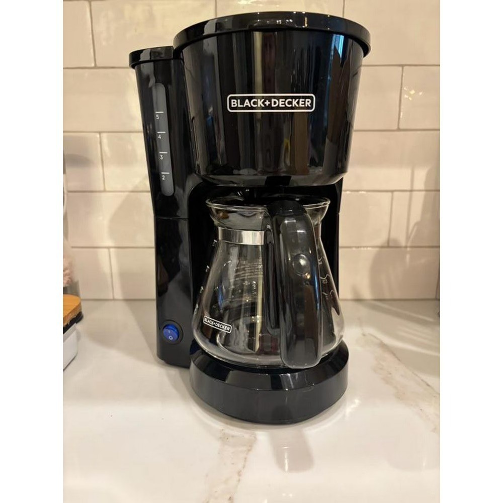 BLACK+DECKER 5-Cup Switch Coffee Maker Programmable with Timer