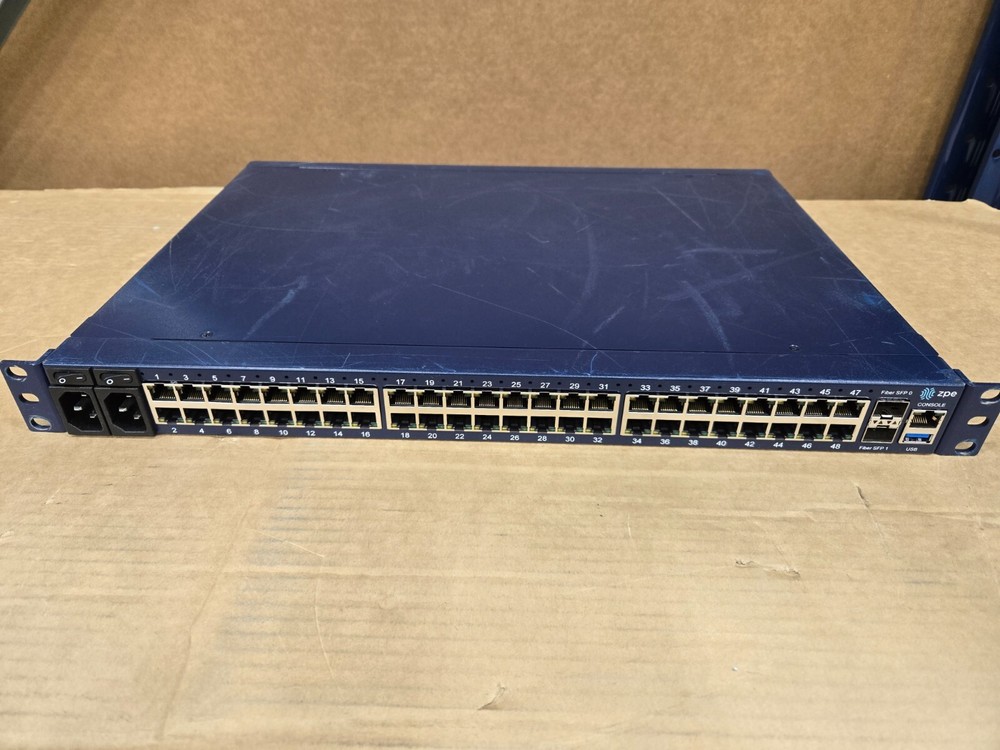 zpe NSC-T96R-STND-DAC-SFP Nodegrid Serial Console Server node Cisco pinout 96 ac
