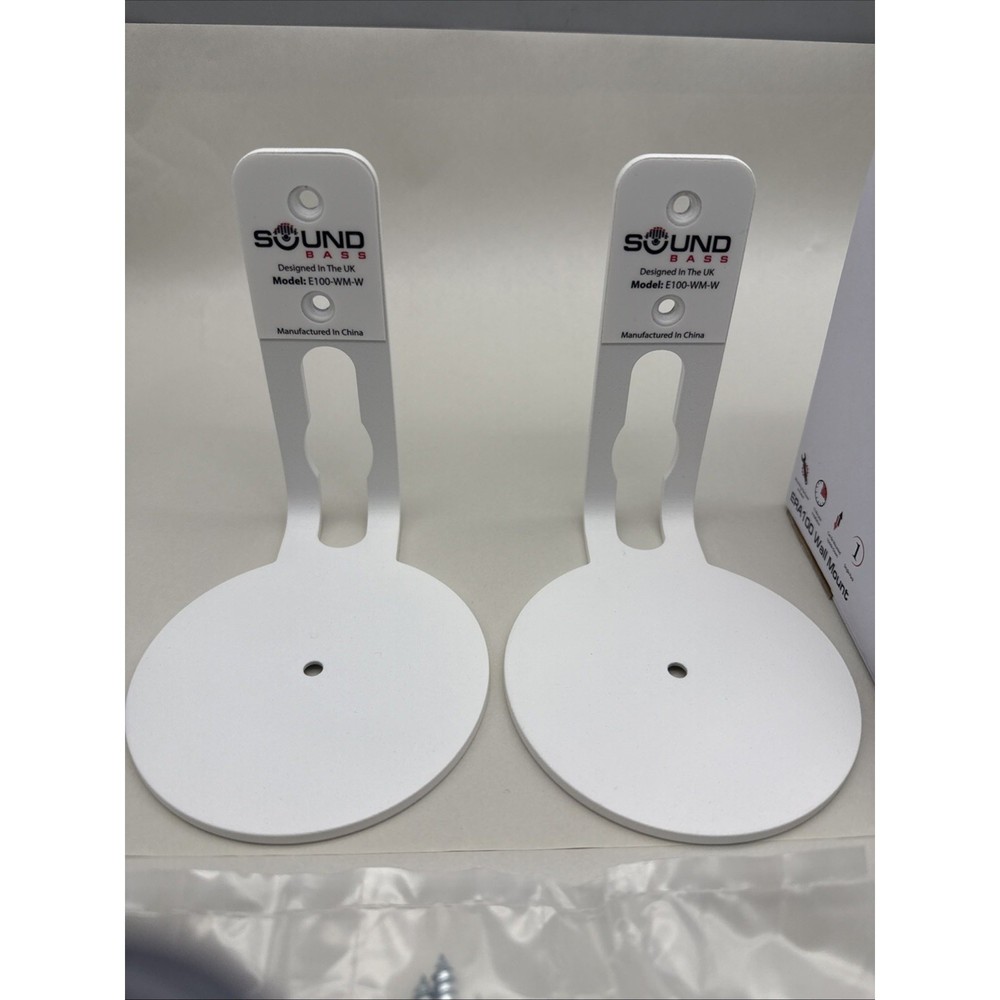 ERA100 Fixed Position Wall Mount Bracket 2pcs, missing 1-set of hardware *READ..
