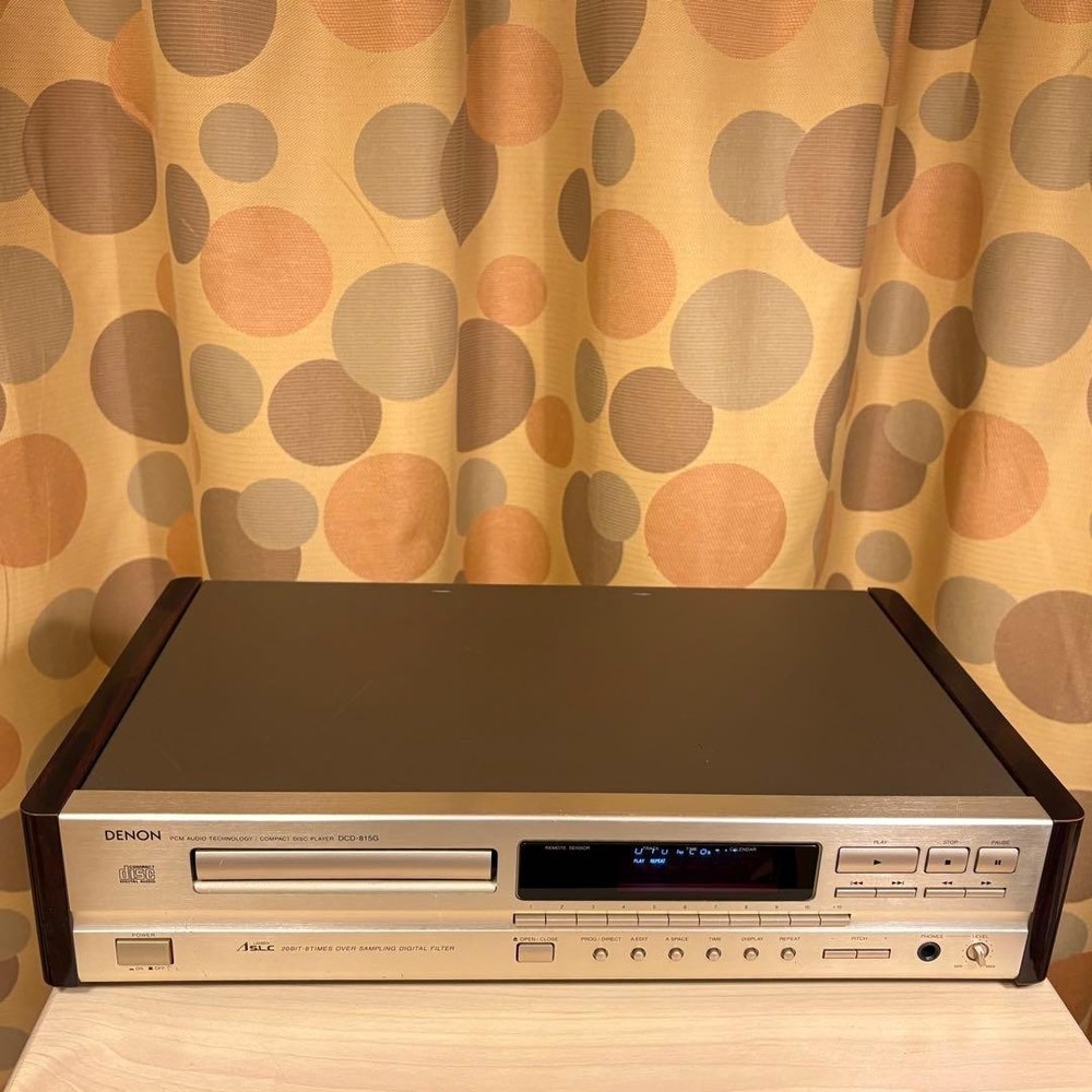 DENON DCD-815G Gold CD Player Hi-Fi Separate Audio Component Verified Working