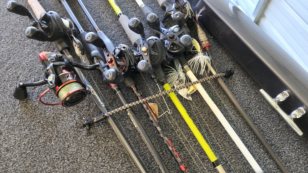 GF Outdoors Boat Rod Tie Downs