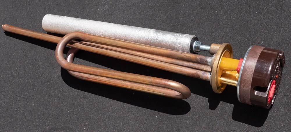 SOLAR TANK HEATING ELEMENT 3000W Ariston Diplomat ith Thermostat Anode Flange