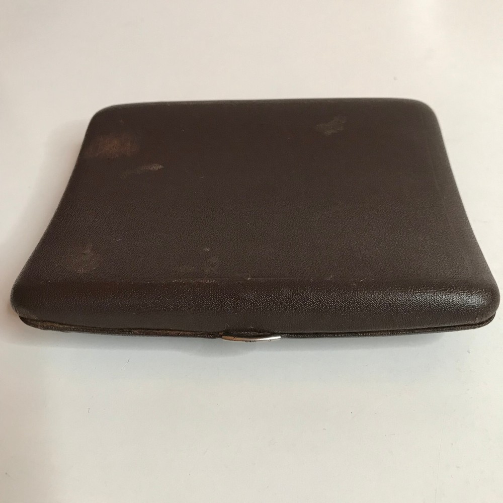 Hard Leather Vintage Cigar Case