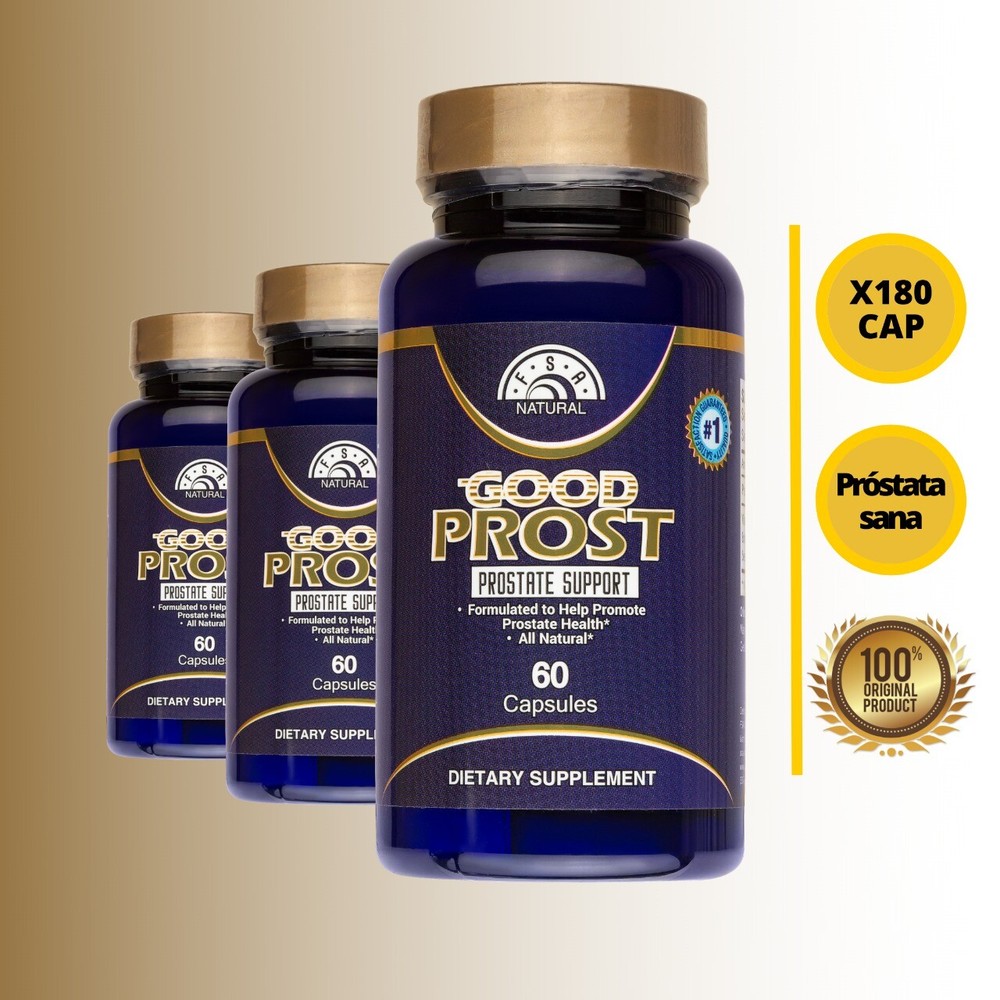 GOOD PROST PROSTATE x 180 cap - Prostate Complex - Enlarged Prostate - 60 cap