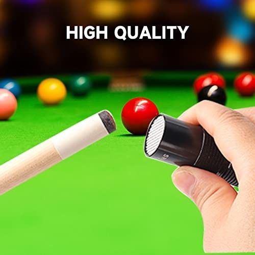 Billiard Pool Cue Tip Tool - Scuffer, Shaper, Aerator & Joint Protector Accessor