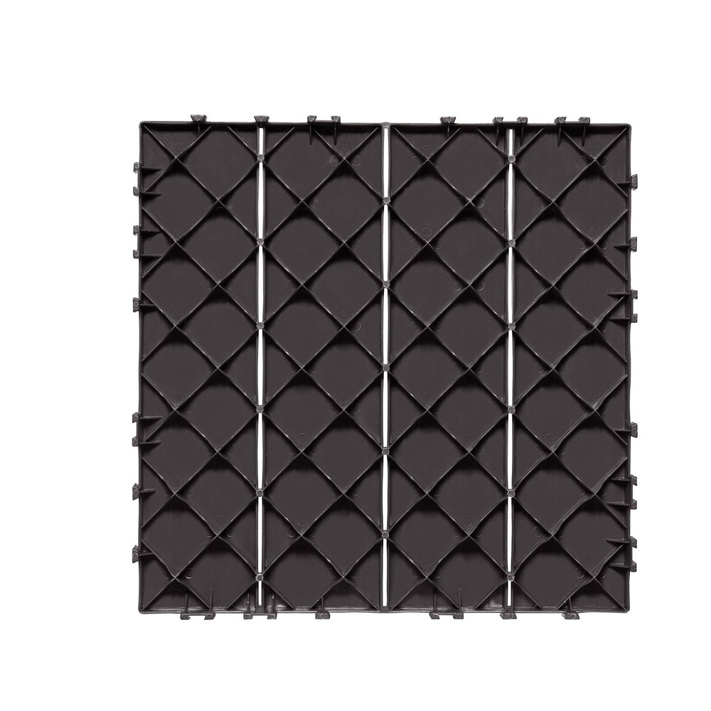 Interlocking Deck Tiles 54 Pack,12"x12" 54 sq. ft Plastic Waterproof Outdo
