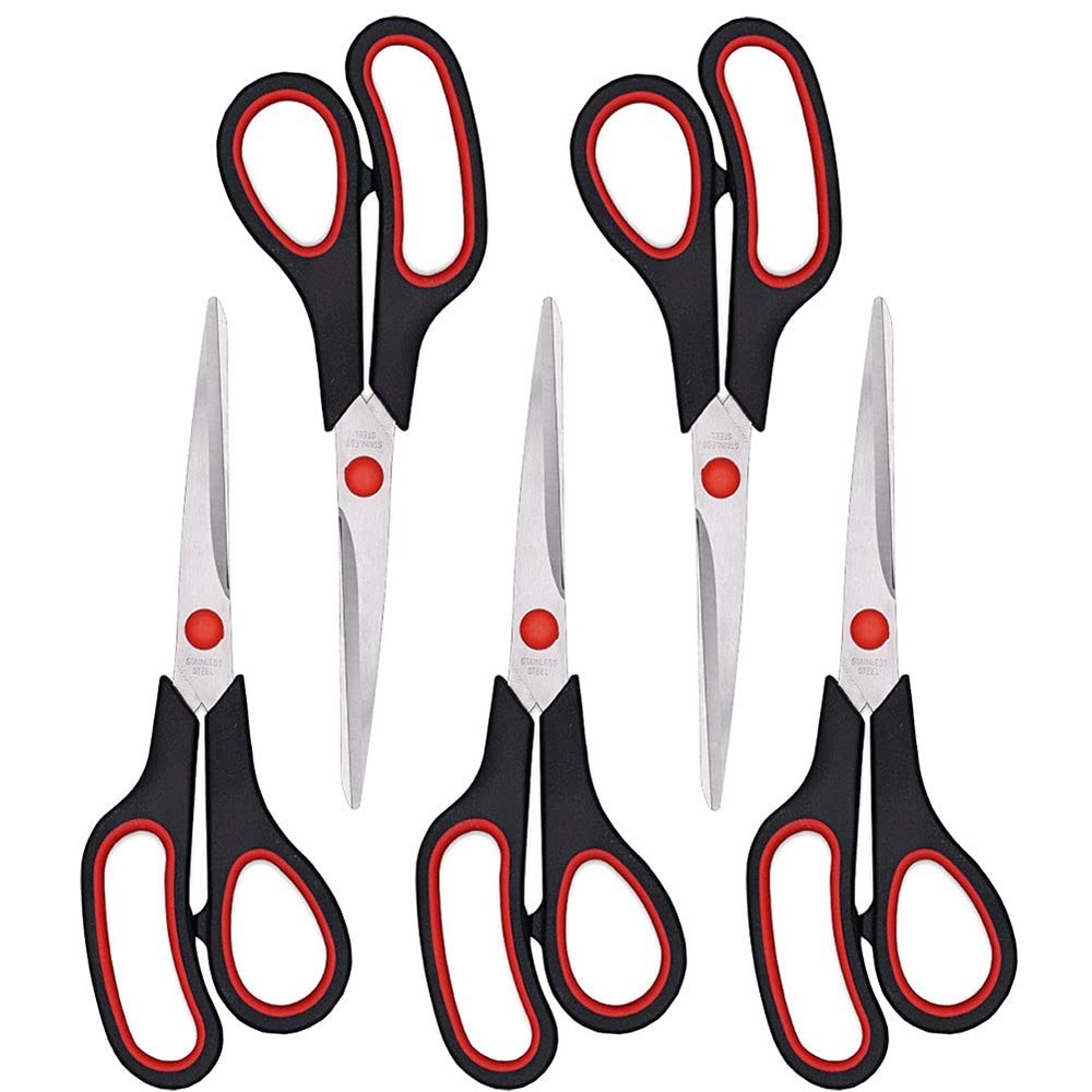 Scissors, Multipurpose office Scissors,8.5 Inch Ultra Sharp Shears, Comfort-...