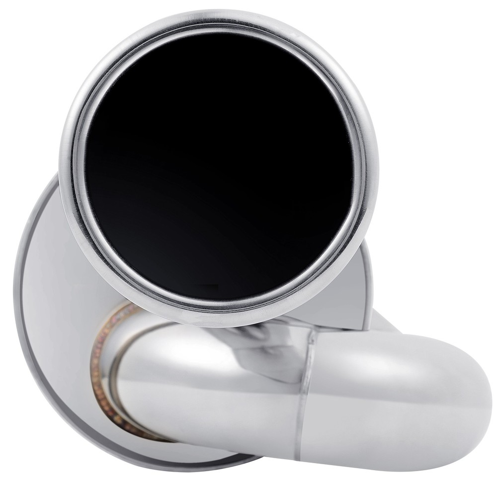 For Mitsubishi Eclipse 2.5'' Twin Loop Exhaust Muffler Tail Pipe Tip Resonator