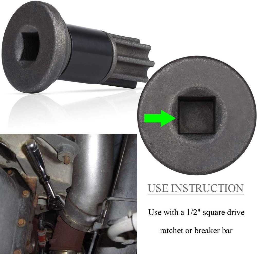 Injection Pump Gear Puller + Engine Barring Rotating Tool For Dodge Ram Cummins