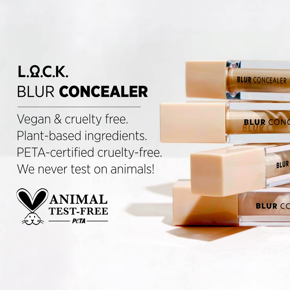 L.O.C.K. BLUR CONCEALER Medium to Full Coverage concealer, Hazelnut