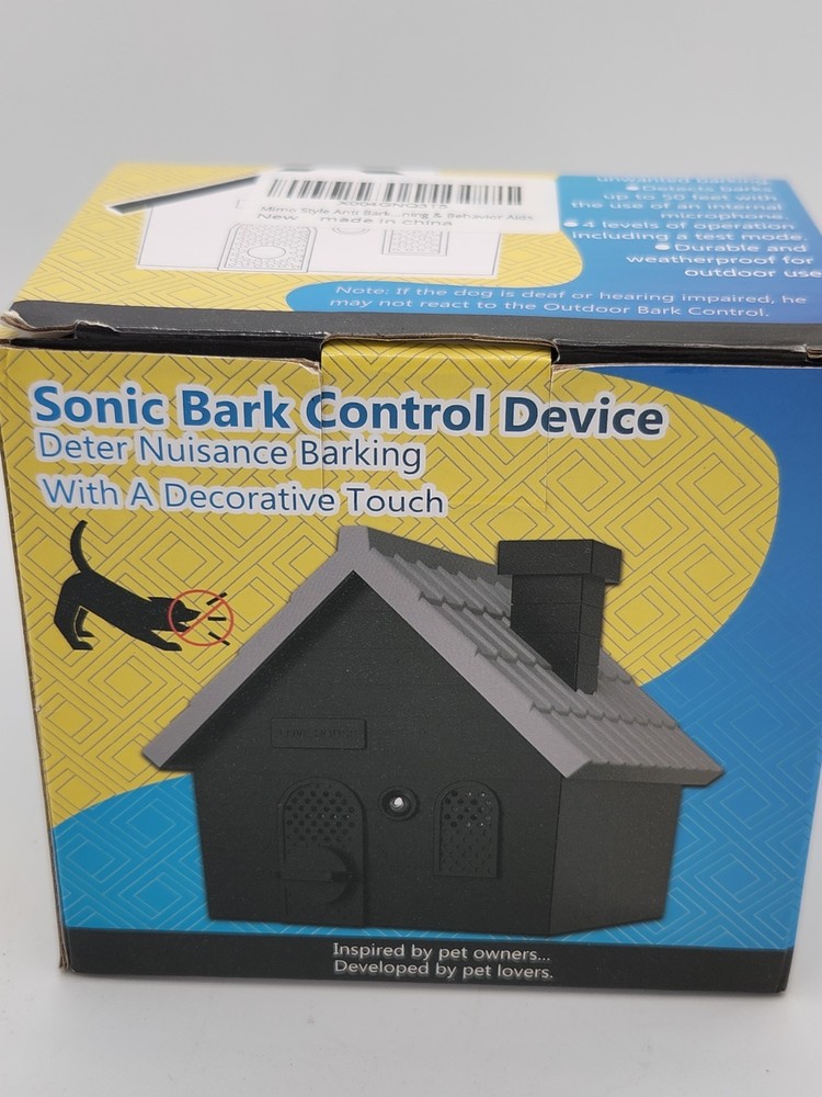 Sonic Bark Control Device