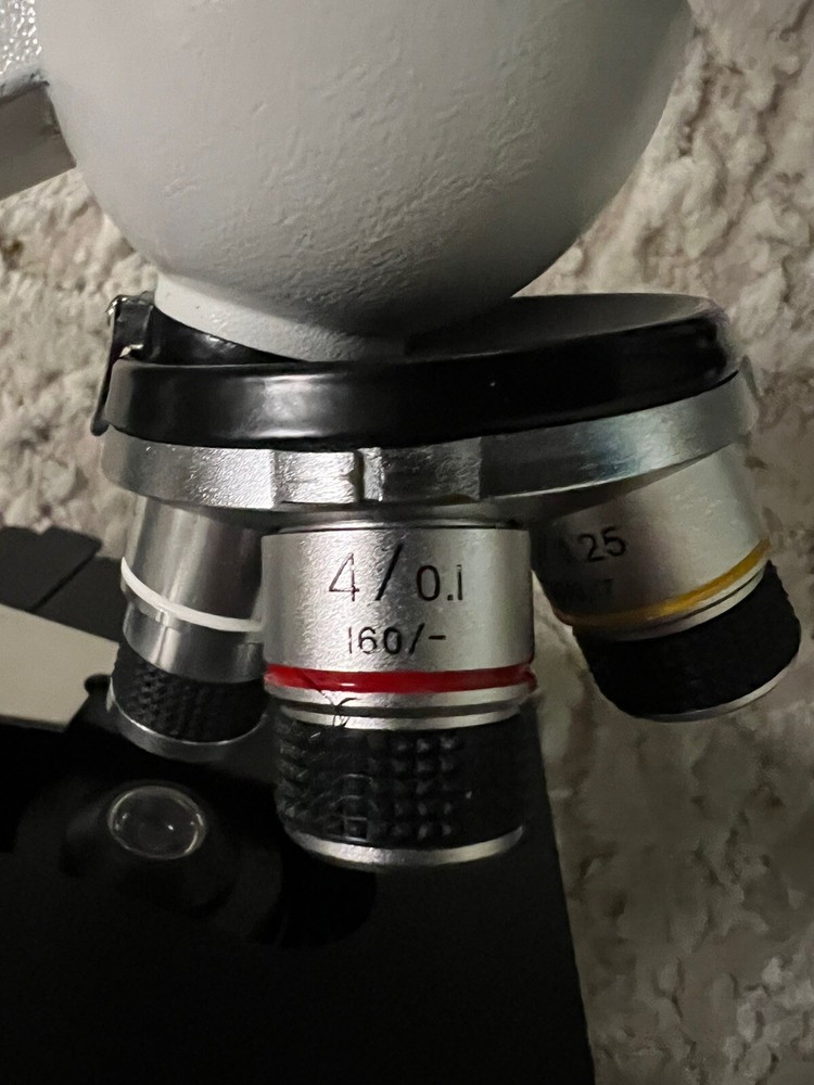 Professional Binocular Microscope with Double Layer Stage Abbe Condenser “READ”