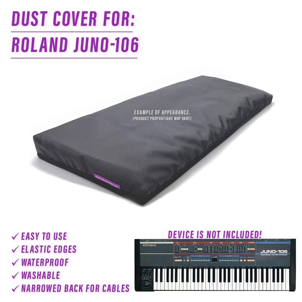 DUST COVER for Roland Juno-106